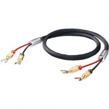 Oehlbach XXL Fusion Two HPOCC - Juego de cables para altavoces con conectores de banana