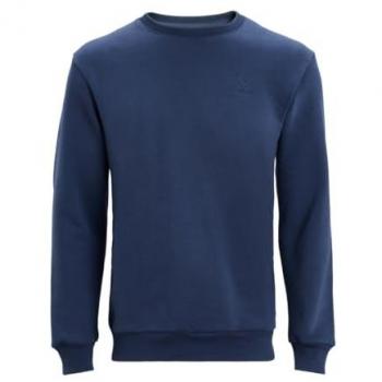 Sudadera de hombre Altus Luxor azul marino - S, Sudadera sin Capucha, Ligera, Trekking, Hiking, Urbano, Viaje, Adulto