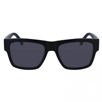Calvin Klein CKJ23605S Women's Black Square Sunglasses with Green Lens, Size: One Size