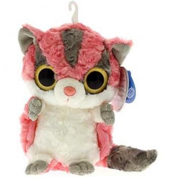Aurora- YooHoo Sugar Glider de Ojos Brillantes, 20 cm, Color Rosa