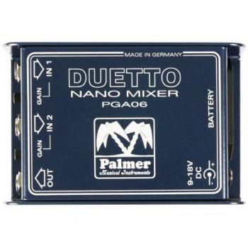 Palmer MI Duetto - Sumador de Guitarras y Línea con Efectos Integrados