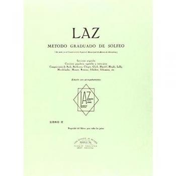 LAZ con acompañamiento - Libro II: Método graduado de Solfeo