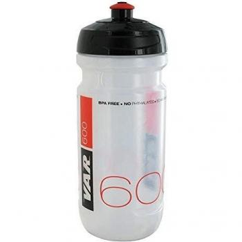 SHIMANO Bidón VAR Transparente/Rojo 600ml