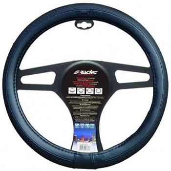 Funda de Volante Simoni Racing Trophy - 37-39cm - Cuero Negro