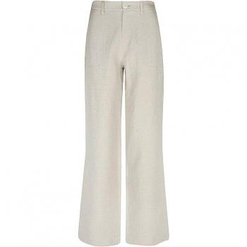 A.P.C. Women's Wide Trousers Beige SS23, Size M