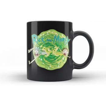 SD TOYS Taza Cerámica Logo Rick y Morty
