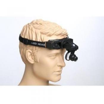 Goldiflora Optics MG 9892D Headband Magnifier with Elastic Strap and LED Bulb, 5x / 8x / 13x Magnification, 27 mm Lens Diameter, Includes Microfibre Cloth, 30 ml Bottle of Lens Cleaner, Credit Card Sized Magnifier and Protective Pouch Also Suitable as Gla