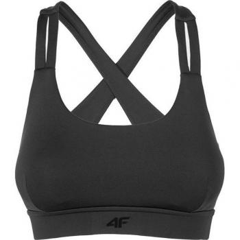 Sujetador Deportivo 4F Beige Mujer
