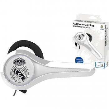 Subsonic - Auricular gaming y kit peatón licencia oficial Real Madrid compatible Playstation 4 - PS4 Pro - PS4 Slim - Xbox One - PS3 - Smartphone - tableta - iphone 4 - iphone 5 iphone 6