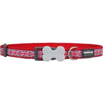 Collar para Perro Red Dingo STYLE UNION JACK FLAG 31-47 cm