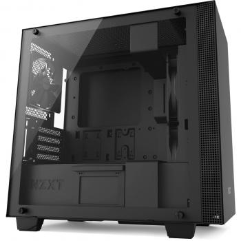 NZXT - Caja de Ordenador H400 Formato mATX con Cristal Templado