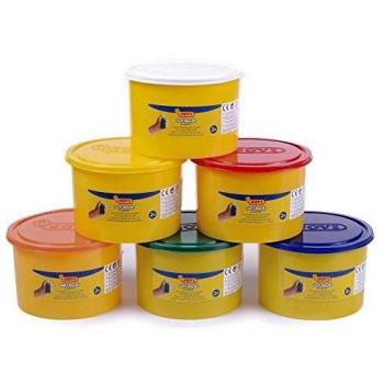 Jovi Soft Dough Blandiver, Bote de 460 g, Color Magenta flúor