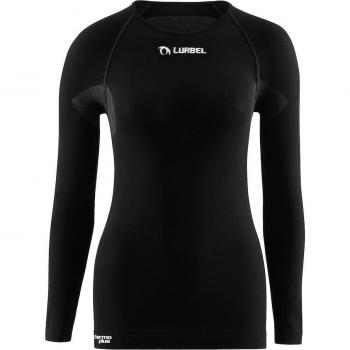 Camiseta térmica de mujer Lurbel Alaska Long Sleeves W - Camiseta de trail negra para mujer