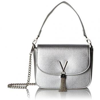 Valentino Divina Silver Shoulder Bag