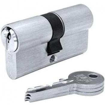 Cilindro IFAM F5S 3030NC Níquel 60mm (30+30) Leva Corta 13mm con 3 Llaves de Serreta