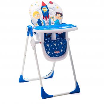 Piku Astronautas - Trona para bebés con bandeja regulable