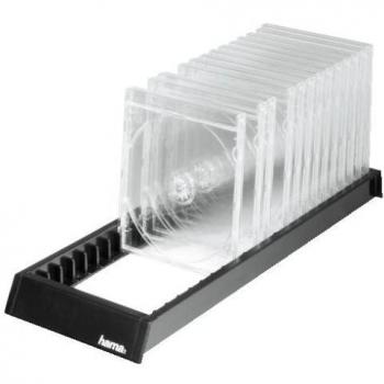 Hama CD Flipper 22 - Estantería para 22 CDs, Color Negro