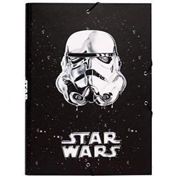 Grupo Erik Editores Classic Trooper - Carpeta con solapas, diseño Star Wars, 34 x 25.5 cm