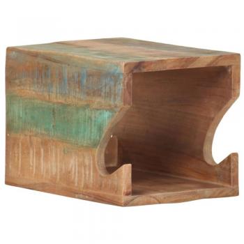 Wall Mounted Bicycle Rack 35x25x25 cm Solid Reclaimed Wood
