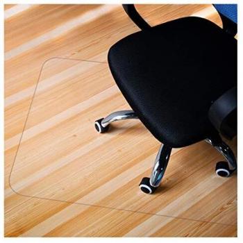 GIOVARA Alfombrilla Transparente para Silla para Suelos Duros, Rectangular, Alta Resistencia al Impacto, Antideslizante, Material no reciclable