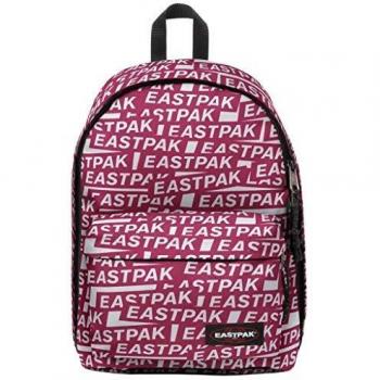 Eastpak EK76749V Mochila Poliéster Rosa, Blanco - Mochila para portátiles y netbooks