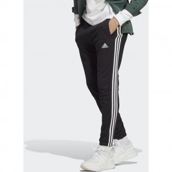 Adidas Essentials French Terry Tapered Elastic Cuff 3-Stripes Joggers for Men - Size S - Black