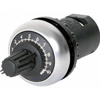 Potenciómetro lineal rotativo Eaton RMQ Titan 47kΩ, IP65, 0.5W, 1 vuelta