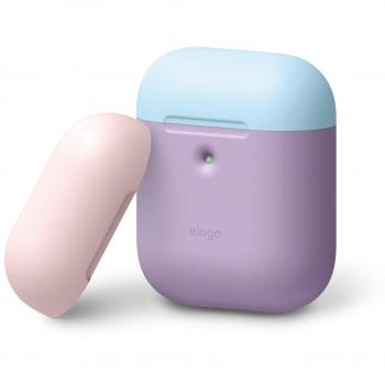 elago A2 Duo Estuche Compatible con audífonos Apple AirPods inalámbricos