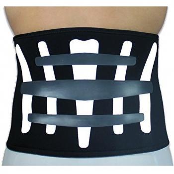 Vulkan Tensión Dinámica Faja Lumbar Alta Compresión, Hombre, Negro, L