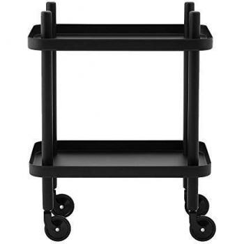 Normann Copenhagen Block - Mesa auxiliar para servir, color negro