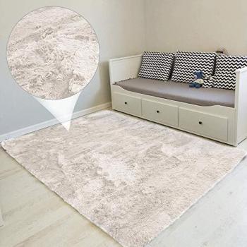 alfombras Salon Grandes - Pelo Largo Alfombra habitación Dormitorio Lavables Comedor Moderna vivero