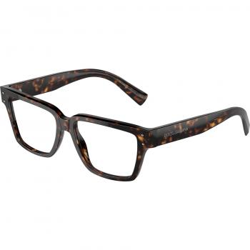 Dolce & Gabbana DG3383 502 Men's Eyeglasses Tortoiseshell Size 55 - Blue Light Block Available