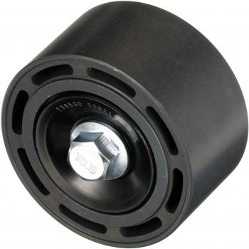 Polea de deflexión/guía para correa v-ribbed GATES T36530, tipo FleetRunner™, adecuada para sistemas de transmisión de potencia, fabricada en materiales duraderos para una larga vida útil, diseñada para reducir la