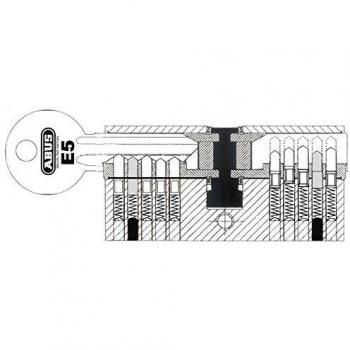 Abus 30954 - E5N30 / 40 Cilindro E5 níquel 30 x 40 mm