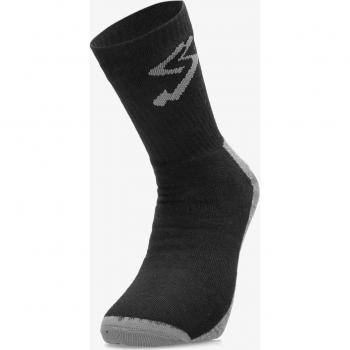 Calcetín de ciclismo unisex Spiuk Top Ten largo negro gris