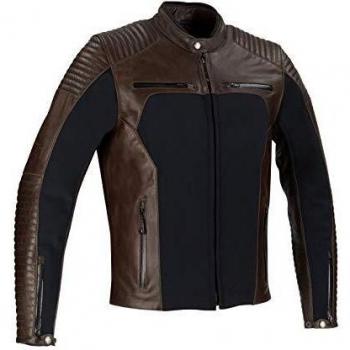 BERING Chaqueta moto REX Negro, Negro, M