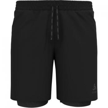 Pantalones Cortos 2 en 1 Active 365 para Hombre, Negros, 7 Pulgadas