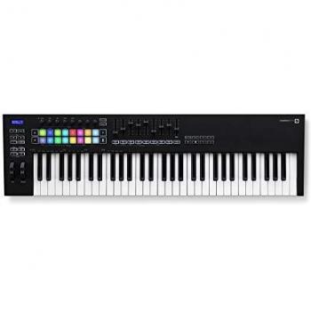 Novation Launchkey 61 MK3 MIDI Keyboard Controller with Ableton Live Integration, Chord and Scale Modes, Arpeggiator
