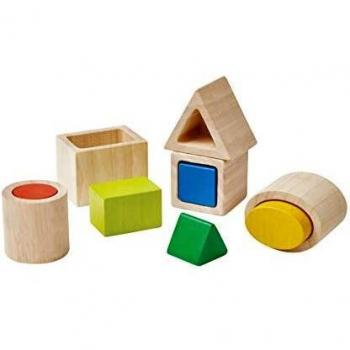 PlanToys- Caja Encaja Las Formas, Color múltiple