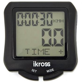 Ordenador para Bicicleta,iKross Impermeable Cuantakilometro,Velocímetro Inamlambrico para Ciclismo,
