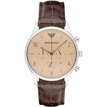 Armani Reloj Hombre Analogico Cuarzo con Correa de Piel AR1878
