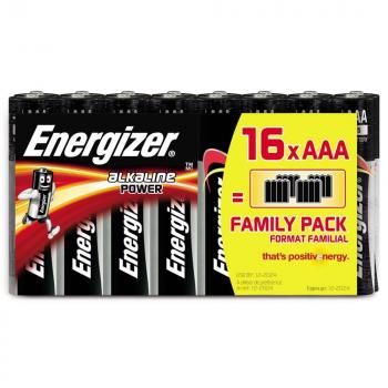 Energizer Max AAA Alkaline Batteries, 16-Pack