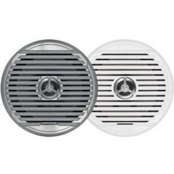 JENSEN MSX65R 6.5 INCH HIGH PERFORMANCE COAXIAL SPEAKER - (PAIR) WHITE/SILVER GRILLS