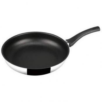 MAGEFESA ESSENCIAL – Sartén Antiadherente Doble Capa, Acero Inoxidable, Compatible con Todo Tipo de Fuego, INDUCCIÓN Total. Fácil Limpieza y Apta para lavavajillas.