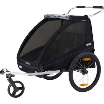 Thule Coaster XT Black Tandem Bike Trailer