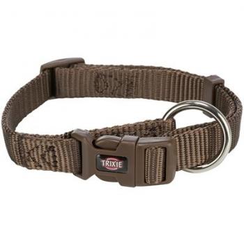 Collar Premium Trixie para Perro, Avelana, Tamaño XS-S (22-35 cm), 10 mm