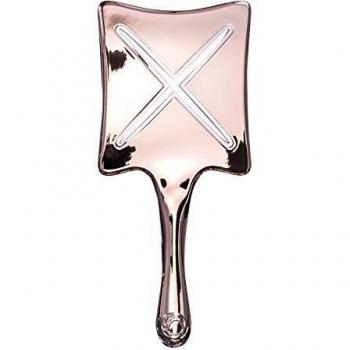 ikoo Paddle Brush X Manhattan Glam - Cepillo plano para el pelo, 1 pieza, diseño femenino, ideal para desenredar y alisar el cabello