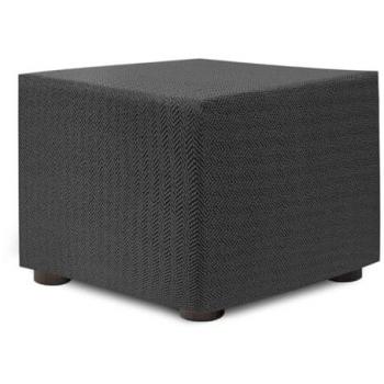 Funda para puf Eysa JAZ Gris oscuro 65 x 65 x 65 cm