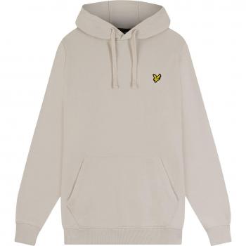 Sudadera con Capucha Lyle & Scott para Hombre, Color Beige, Material Algodón, Talla Mediana