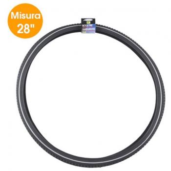 Neumático Reflectante de Bicicleta de Carrera 28 1/2 con Banda de Rodadura